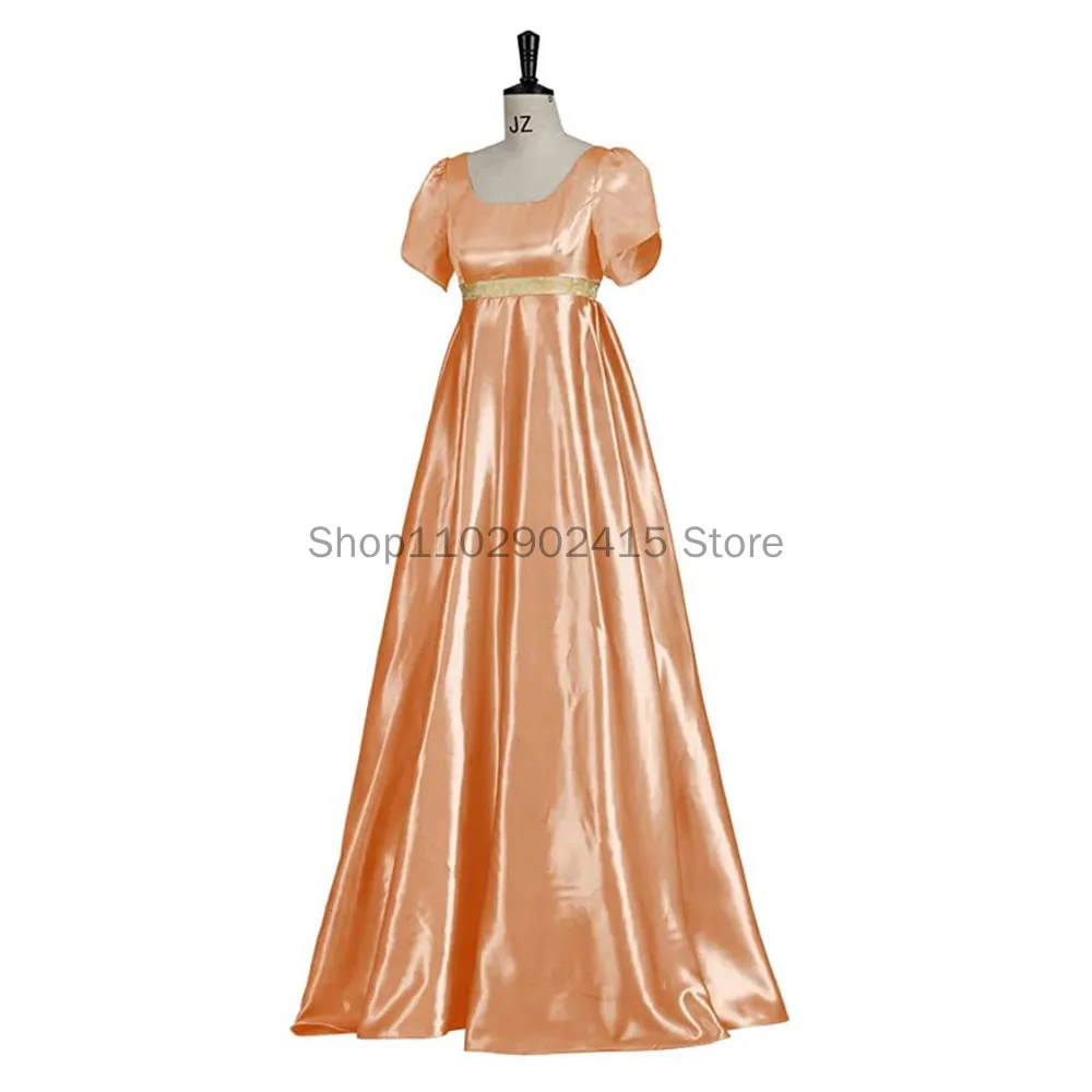 2024 Vintage Victorian 19th Century Ball Gown Regency party cosplay Dress High Waistline Jane Austener Costume Cosplay For Women