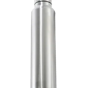 Bottle of stainless steel sports water, single layer robust water glass, metal bottle, camping glasses, gym, 1000ml, high quality 10 Main Sales Stainless Bottle - №5