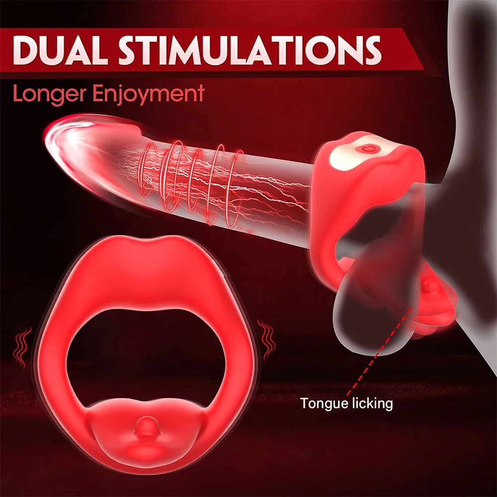 APP Control Vibrating Cock Penis Ring Sex Toy For Men Stretchy Stronger Erection Masturbator Perineum Testicles Stimulation 18+