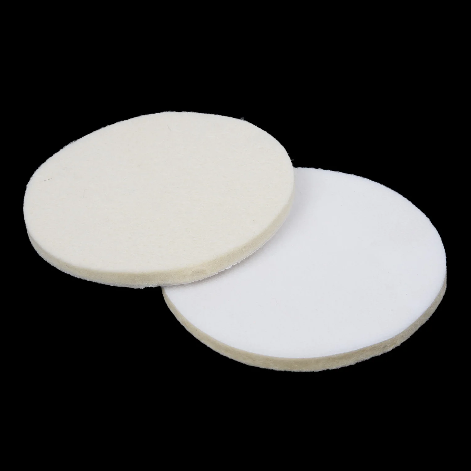 Imagem -03 - Polegadas 125 mm Lãs Feltro Almofadas de Polimento Roda Polir Almofadas Ângulo Moedor Roda Feltro Disco de Polimento para Metal Mármore Vidro Peças