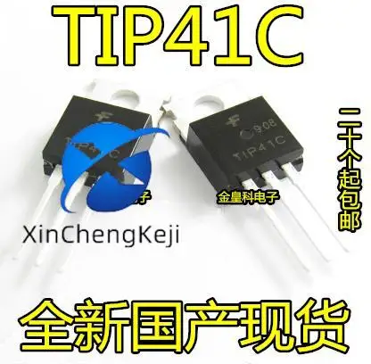 

30pcs original new TIP41C NPN 6A/100V TO-220 power triode pair TIP42C Darlington