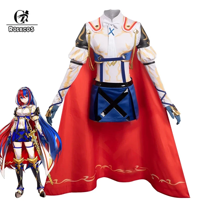 

Fc6rolecos game Alar cosplay costume alear dropblazer women cosplay suit Halloween Carnival party suit with robe @ fc8!