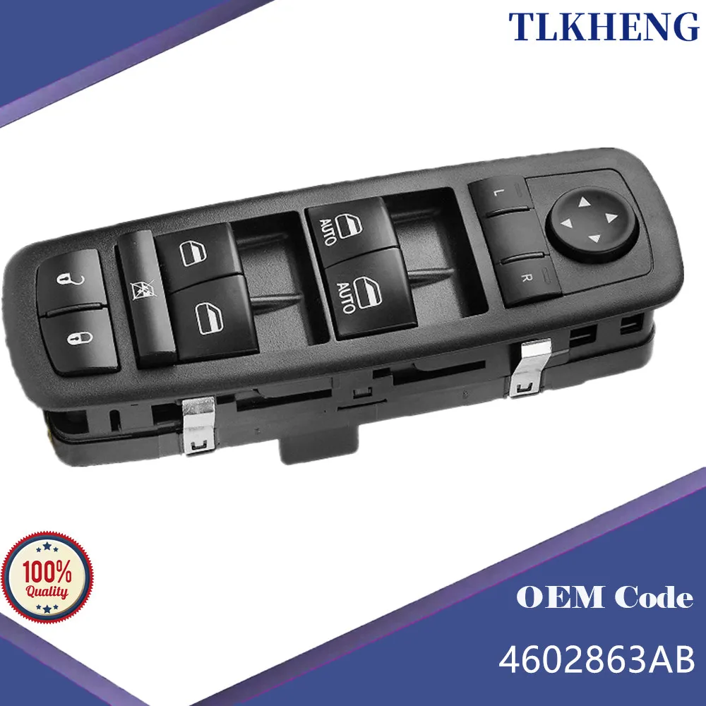 

4602533AD Electric Window Control Switch Window Lift Switch for Chrysler Dodge Jeep Ram 2007-2012