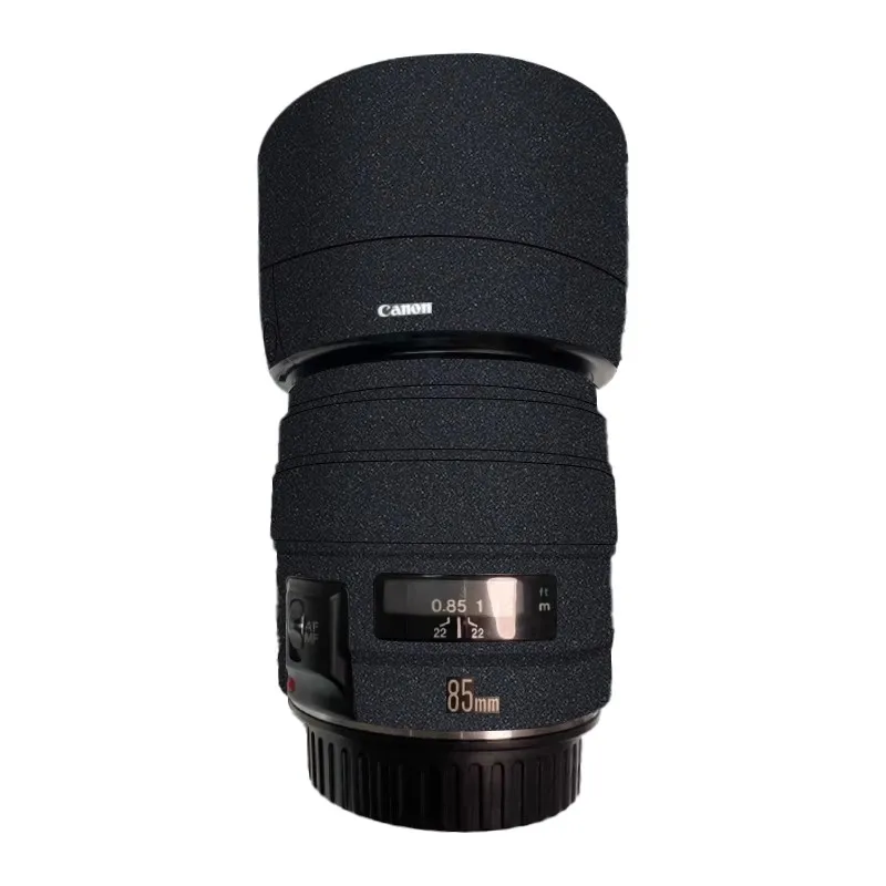 المضادة للخدش فيلم لكانون EF85 F1.8 عدسة الجلد ل EF 85 مللي متر f/1.8 USM واقية ملصق 85 1.8 التفاف غطاء 85F F1.8