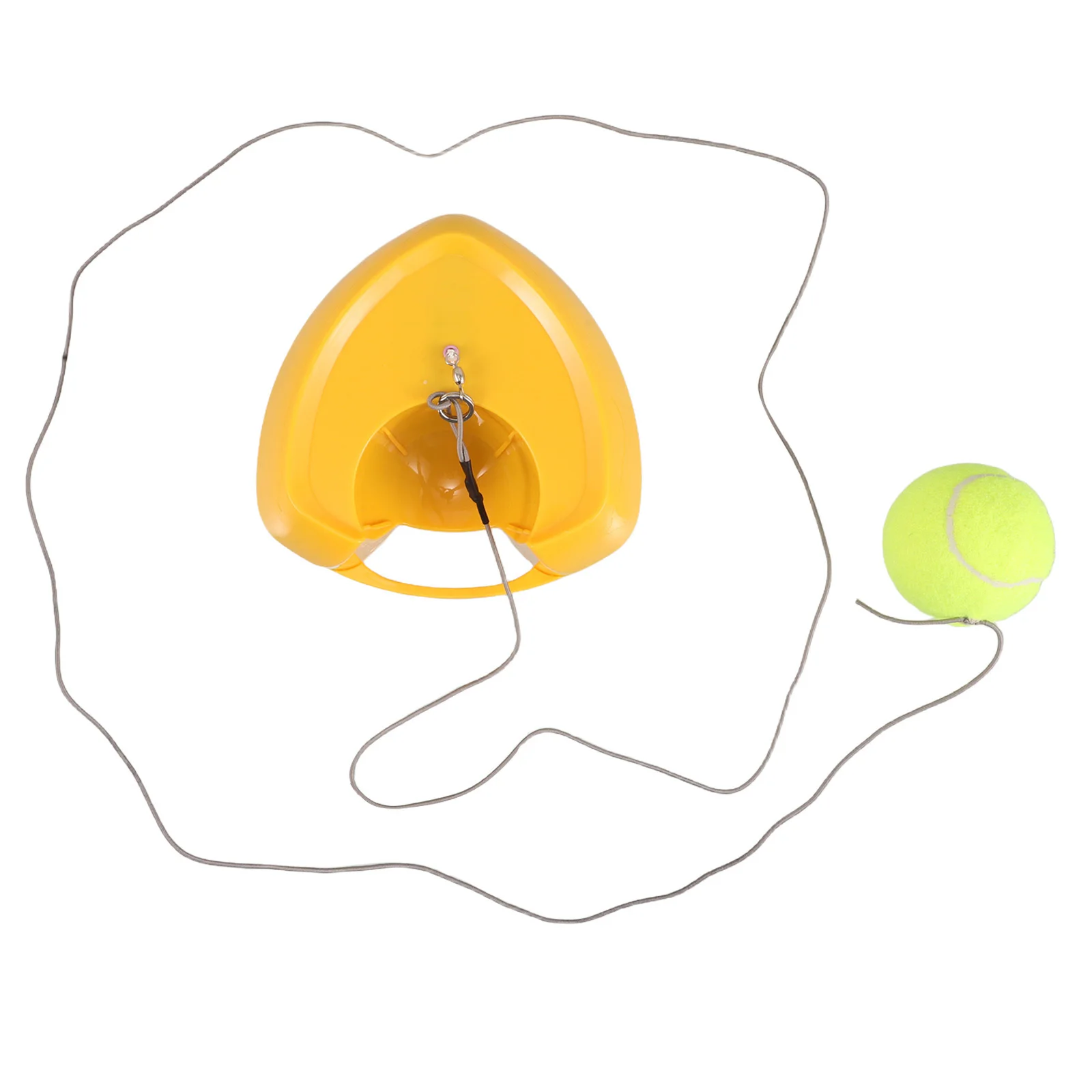 

Tennis Rebounder Practice Tool Tennis Trainer Set High Rebound Heartshaped Base Training Portable Equipment