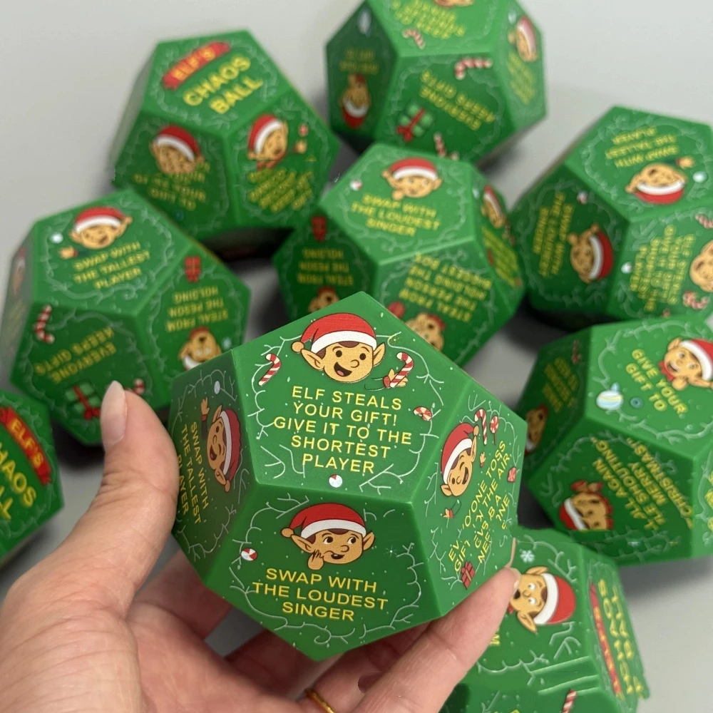 Christmas Hobby & Collectibles Hilarious Gift Exchange Party Games Dice Home Decor