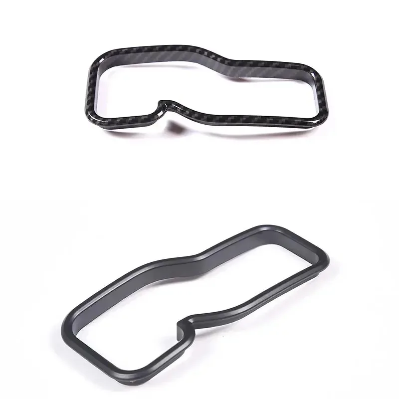 Car Gear Track Frame Cover Trim For Toyota Tacoma 2006-2015 ABS Carbon Fiber Interior Car Accessories