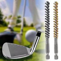 2Pcs Golf Club Brush Wire Brush Cleaning Tool Easy to Use Sturdy Multifunction Fittings for Beginners Grinding Wood and Iron