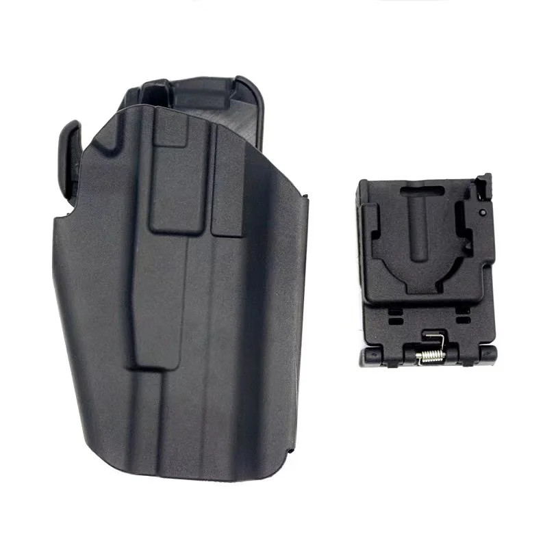 Tactical 579 GLS Pro-Fit Gun Holster for WALTHER PPQ M2 9/40 HK45 Glock 17 19 with QLS 19 22 Quick Locking System/Leg Platform