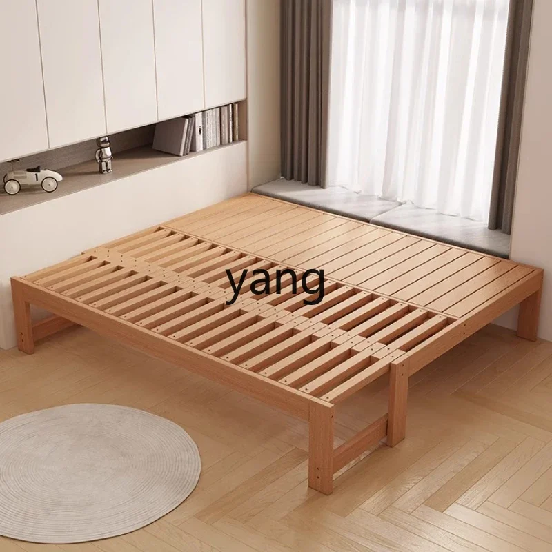 Ltt semi-retractable pull-out tatami simple single folding dual-purpose sofa bed