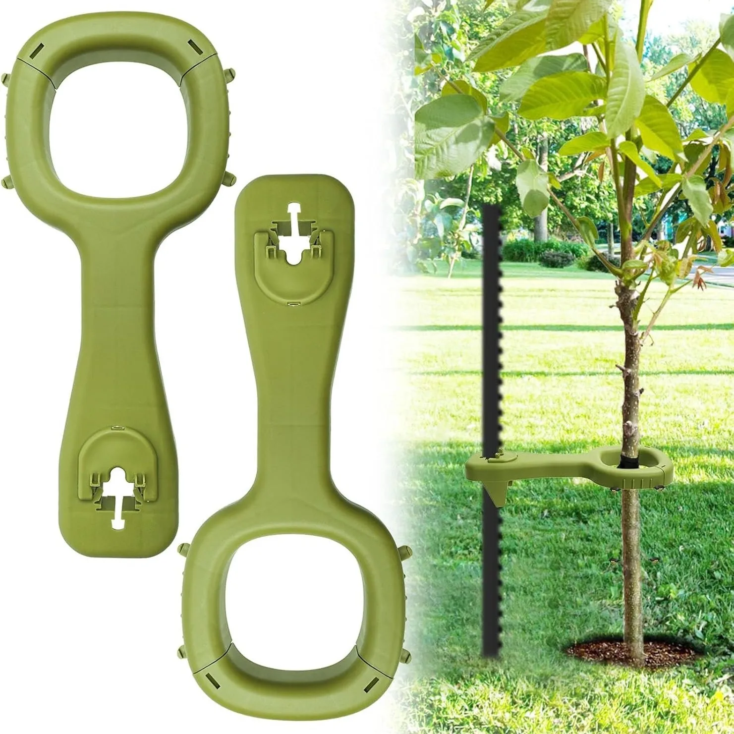 Sapling Straightening Support Frame 2 Pack Stabilizer Kit For Fixing Inclined Young Trees