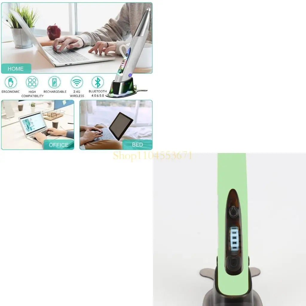 

Best Seller Wireless Optical Pocket Pen Mouse, 2.4GHZ USB Wireless Optical Pen Mouse 800/1200/1600 DPI Adjustable Handwriting