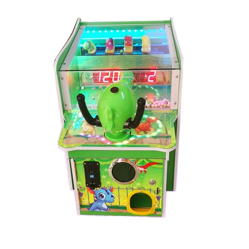 High Quality Coin-Operated Metal Arcade Game Machine for Console Bill Acceptor Mini Cannon High Trigger Shooting Ball Electronic