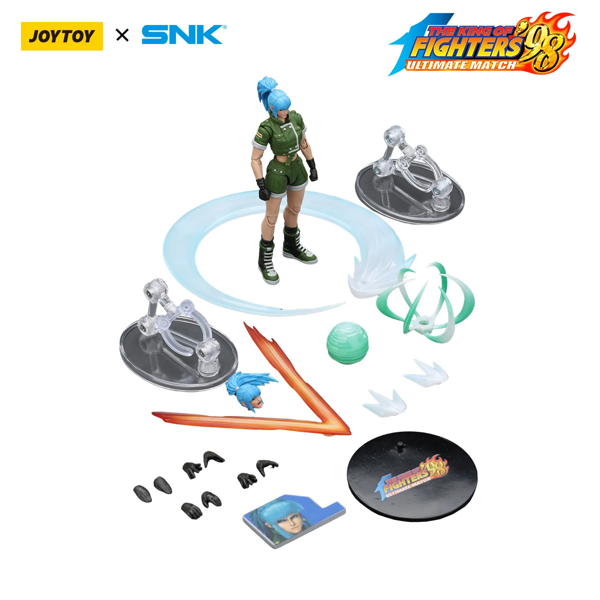 [예약 주문] JOYTOY SNK 1/18 액션 피규어 KOF'98UM Ikari Warriors Team 3PCS 애니메이션 군사 모델