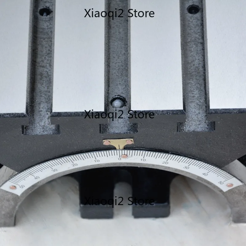 Premium Cast Iron Precision Rotary Table Adjustable Angle Tilt 10-Inch Workbench Small Milling And Drilling Machine