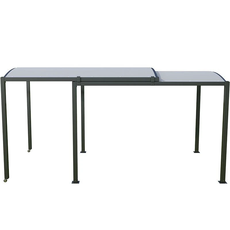 Car retractable awning, outdoor courtyard pavilion tent, roof shade to enjoy the shade