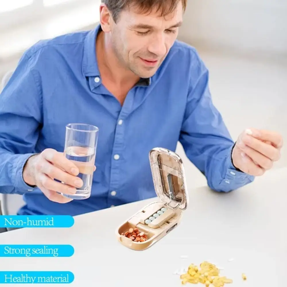 

Резак для таблеток на четверть, пылезащитный разделитель, органайзер, дробилка, резак для таблеток, резак для таблеток для маленьких или больших таблеток