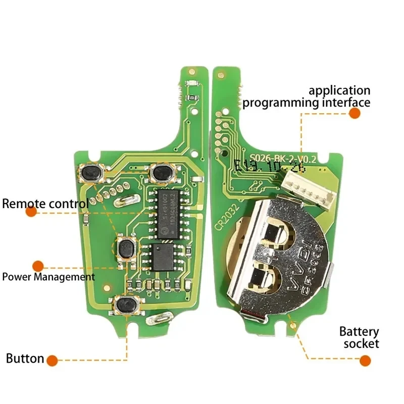 1/3pcs Xhorse BU Style Wire Universal 3/4 Buttons Remote Car Keys For VVDI MAX/VVDI2 XKBU01EN/XKBU02EN/XKBU03EN