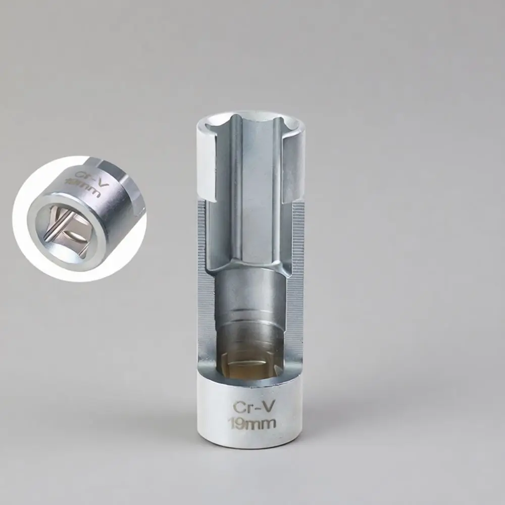 17mm 19mm Open Flare Nut Wrench Oxygen Sensor Socket For Diesel Fuel Line Removal Reliable Automotive Engine Repair Gear