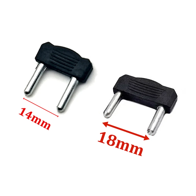10pcs 3mm Short-circuit Plug RCA Audio Video Terminal Block Banana Plug 14mm 18mm Pitch Connector Plug