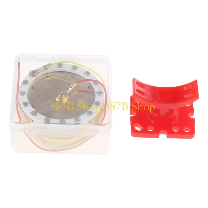 587b 34 mm Cápsula micrófono micrófono diafragma diafragma recubierto oro