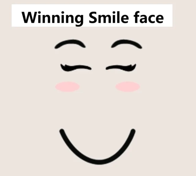 بطاقة جمع رمز الوجه العناصر الافتراضية وجه النجوم ودية غمزة الوجه حورية البحر وجه roblox ستار نادي نسائي الوجه التسليم الرقمي #6