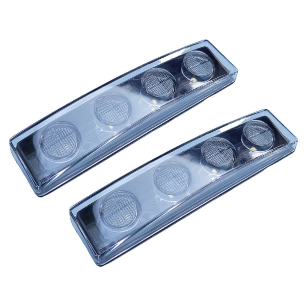

2Pcs 24V LED Lights For Scania R450 R560 R730 P320 P360 P410 G440 Sun Visor Lamp Headlight OEM 1798980 1910437 Spare Parts