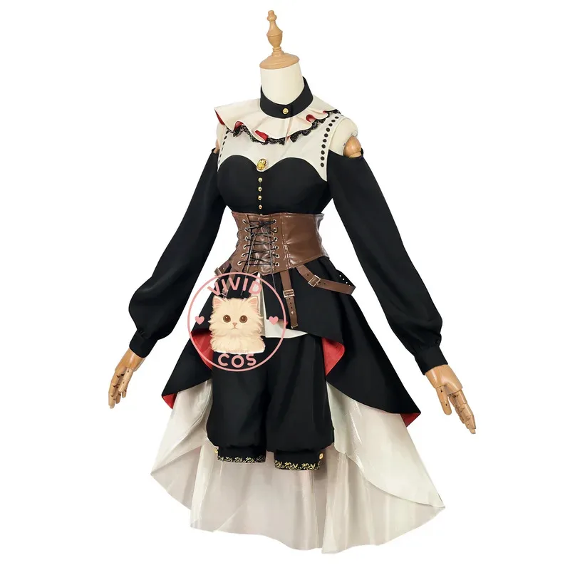 

BanG Dream! Ave Mujica Misumi Uika Cosplay Hot Role Play Costume Doloris Anime Stage Uniform Dress for Women ComicCon Party Suit