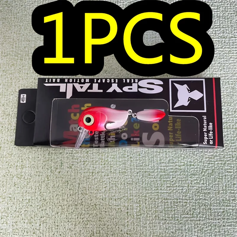JACKALLBAIT 8201 Micro Water Surface Little Fatty, японская приманка-минноу для поверхностной ловли, искусственная приманка для черного окуня и крокера, приманка для баса.