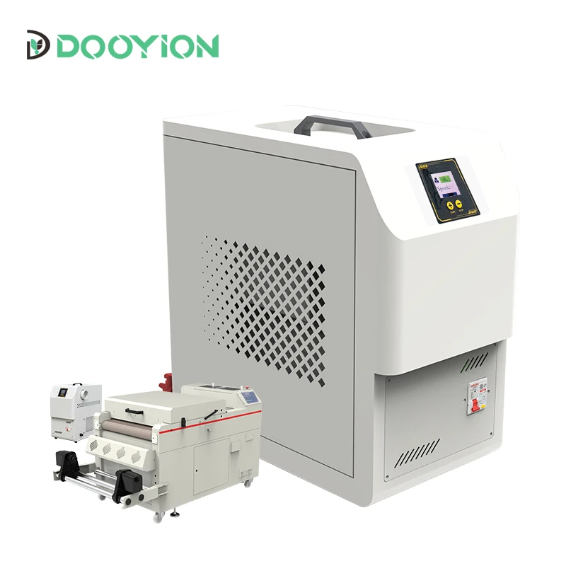 2 Heads DTF Fume Smoke Extractor with Air Purifier Oil Collector and Filter System for DTF Printing and Curing Oven