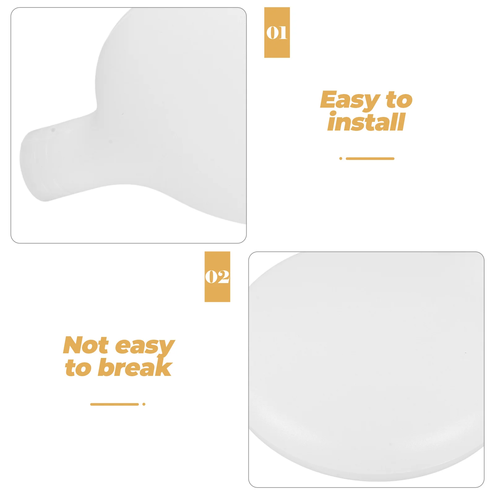

2pcs Lamp Shade Acrylic White Ornaments Floor Cover Small Light Replacement Shades for Office Home Decor Elegant Refined