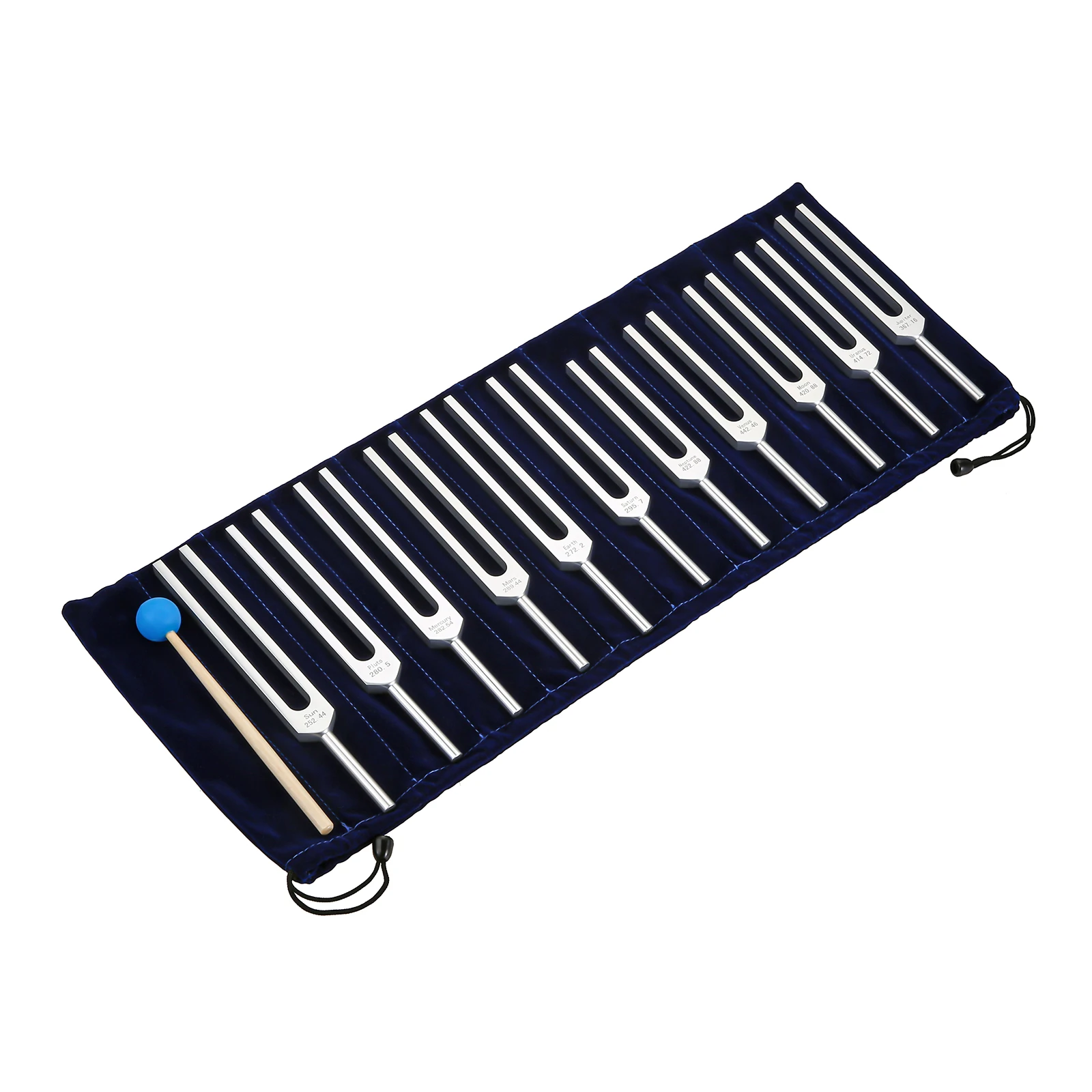 Musical Instrument Kit - Conjunto de 11 Diapasões com Martelo