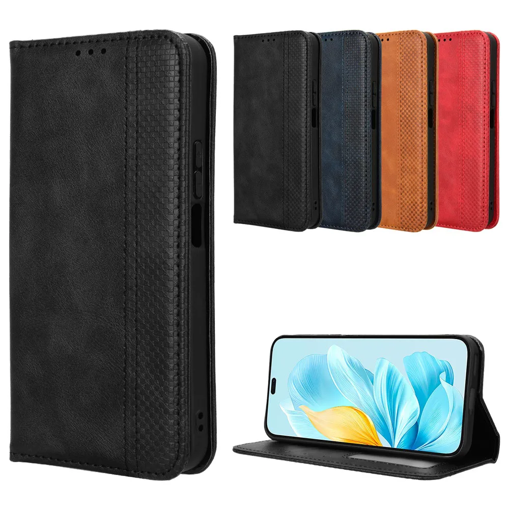 For ITEL S24 High Quality PU Leather +TPU Phone Case For ITEL S24 S 24 Flip Anti-Knock Wallet Coque