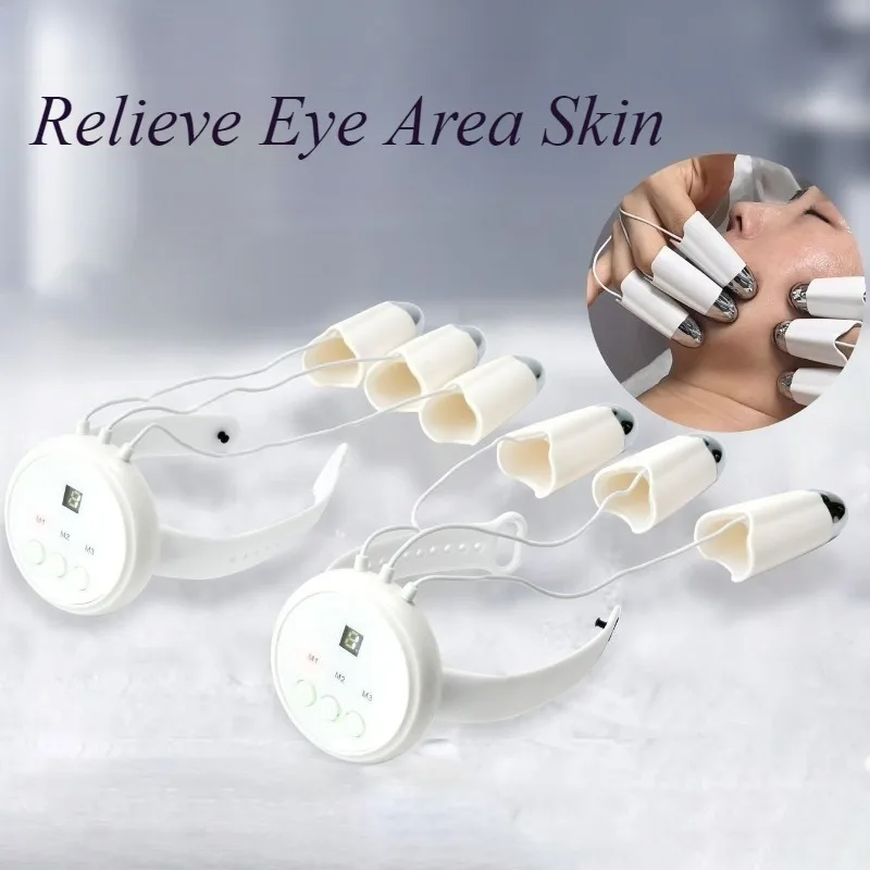 العلاج الطبيعي مدلك الوجه المحمولة مكركرنت مدلك الوجه جهاز تدليك العين معدات تدليك شد الوجه الكهربائية