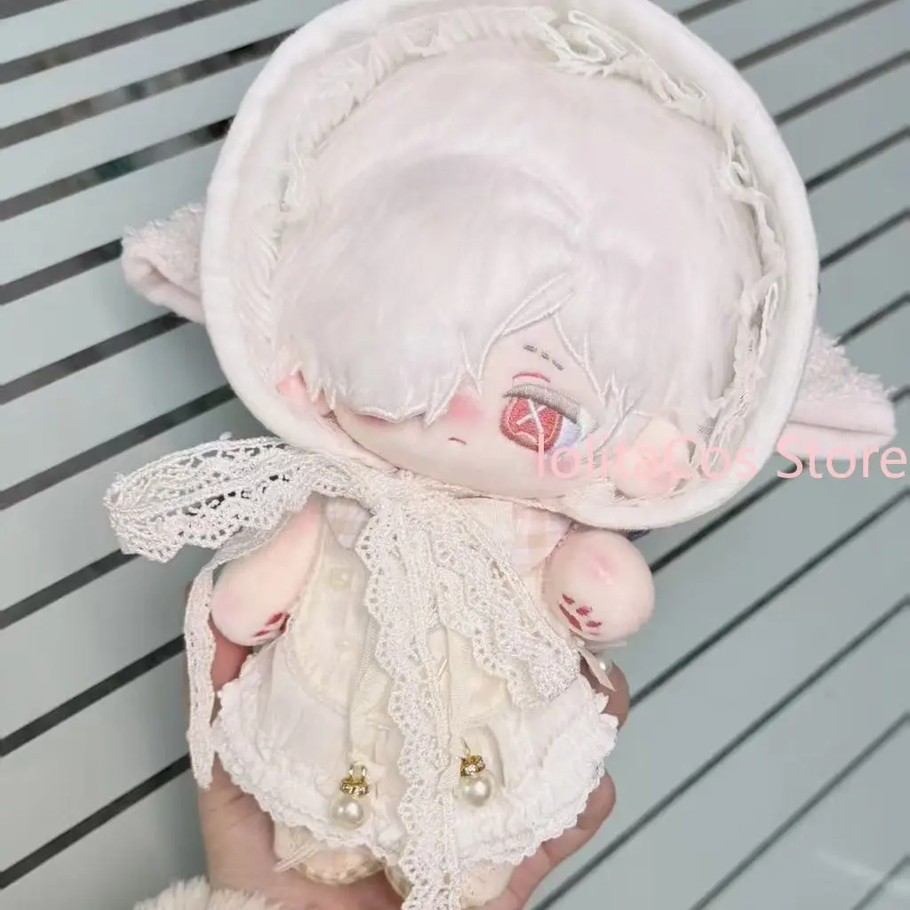 20cm Identity Ⅴ Andrew Kreiss Grave Keeper Plush Doll Kawaii Stuffed Toys Cosplay Dress Up Toys Gift Birthday Cotton Figure Xmas view 2
