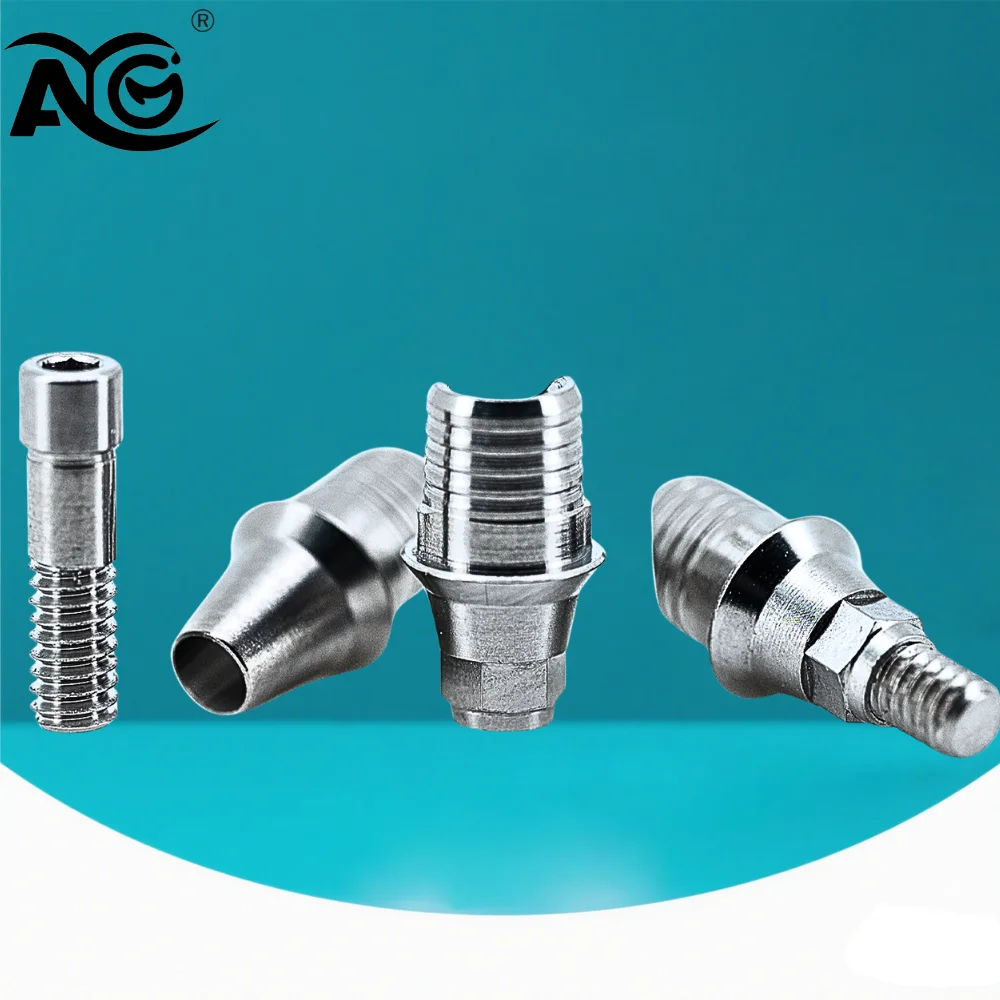 AG Titanium Ti Base GEO TiBase Abutment Tibase for Neo Biotech CAD/CAM Prosthetic Parts Dental Implant Prosthetic Components