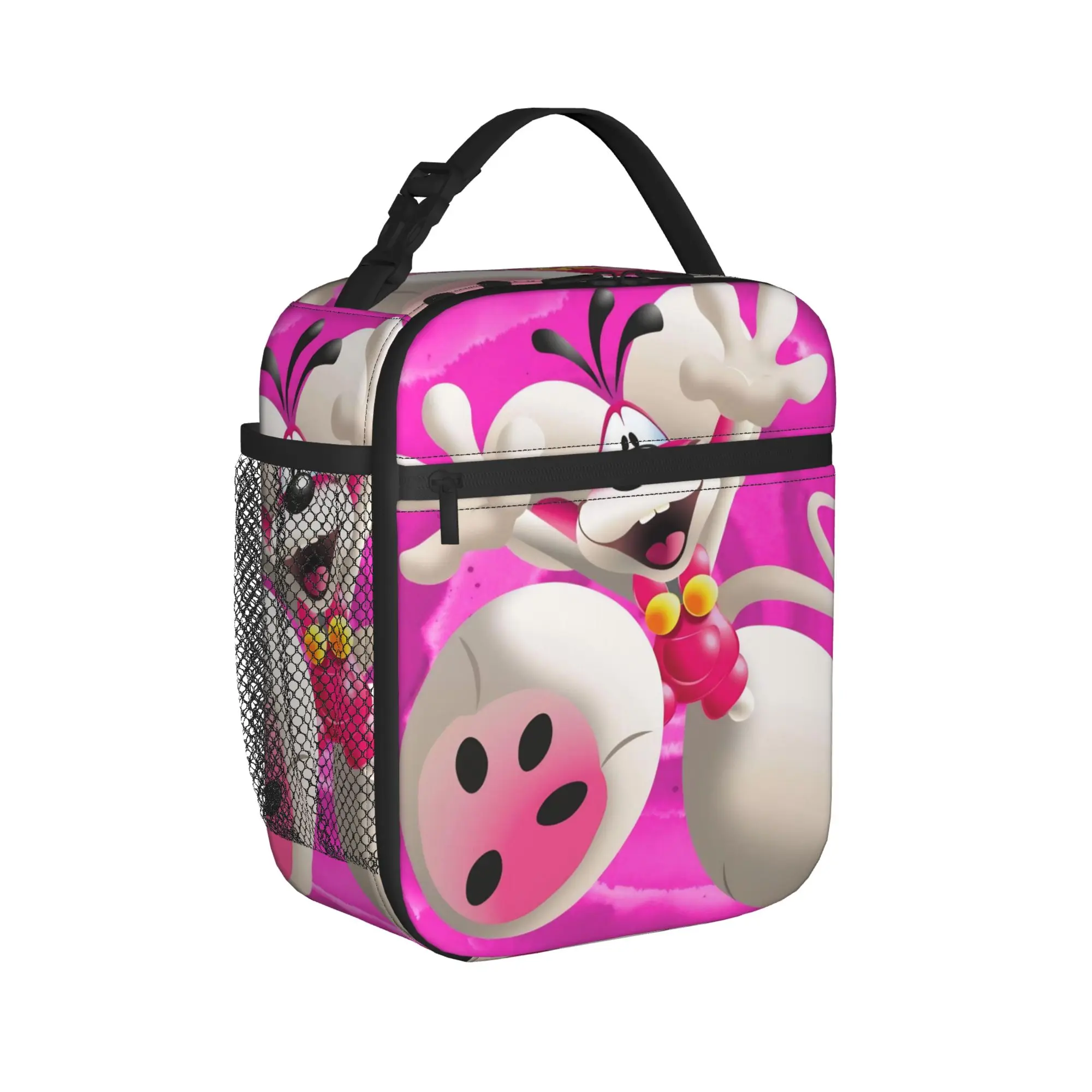 Cute Cartoon D-Diddl Mouse Thermal Insulated Lunch Bag for Travel  Portable Bento Box Thermal Cooler Lunch Boxes