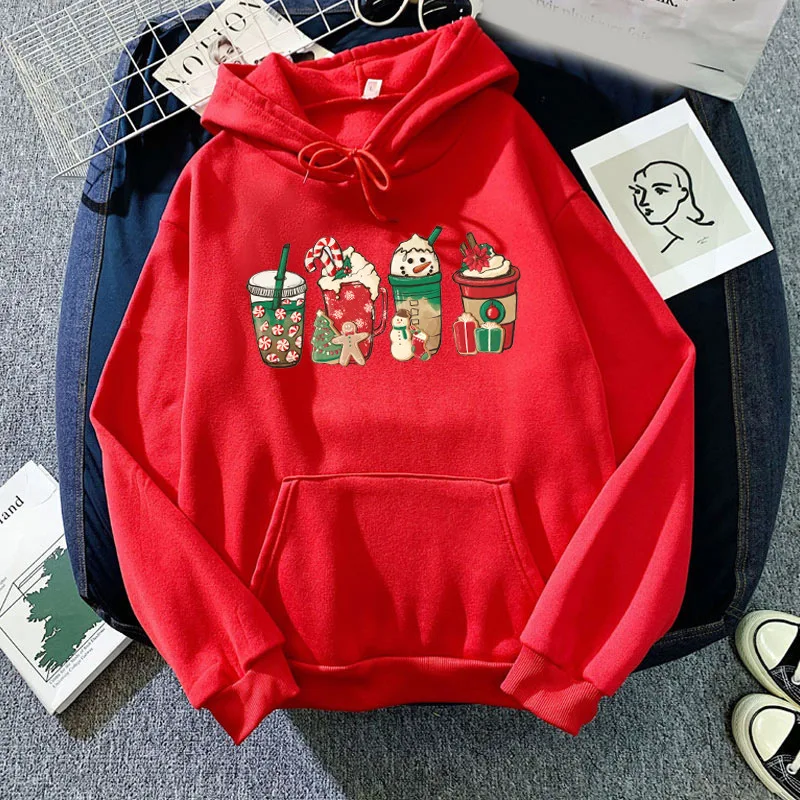 

Fashion New Merry Christmas Men's and Women's Casual Long Sleeve Hoodie Pattern Print Hip Hop Street Sweatshirt Gift Sudaderas