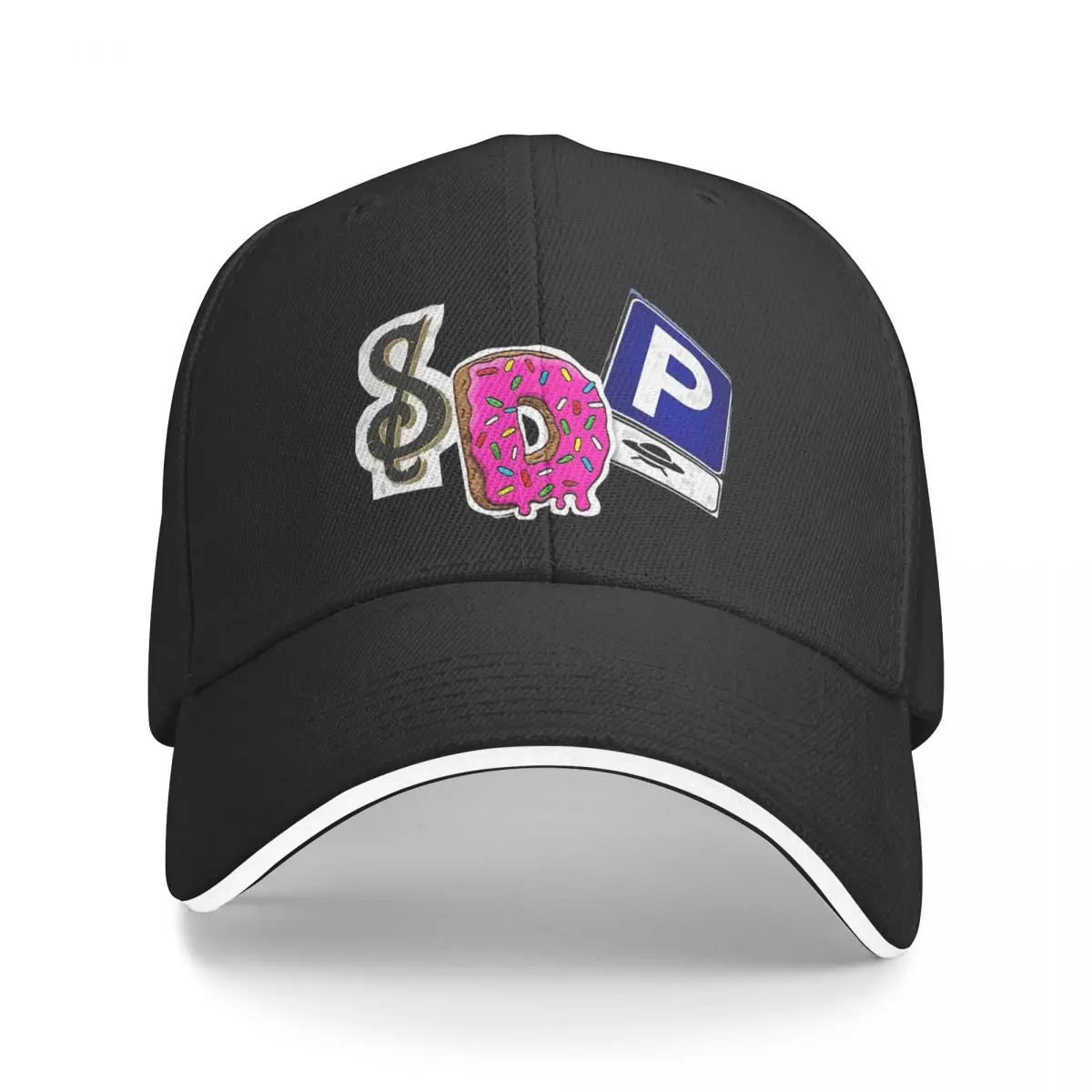 Unisex Sdp Band Hip Hop Pop Music Trucker Cap Fashion hip-hop Versatile Baseball Cap Adjustable