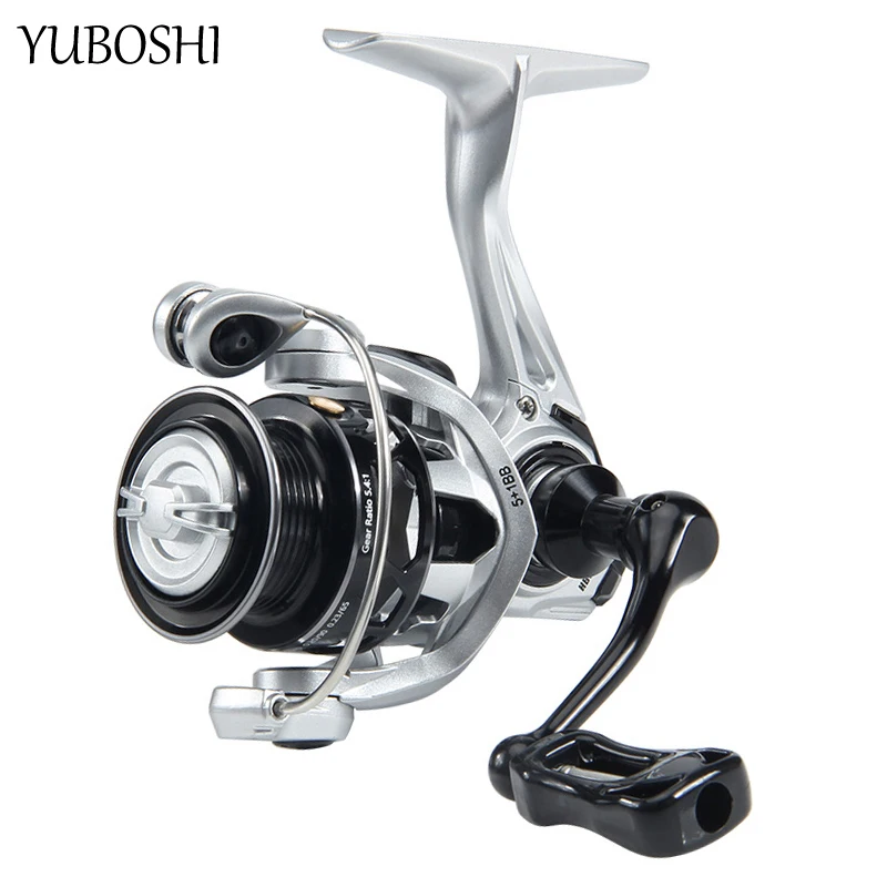 

YUBOSHI Lightweight New 5+1BB Small Carbon Fiber Spinning Fishing Wheel 5.4:1 Gear Ratio Super Strong Fishing Reel