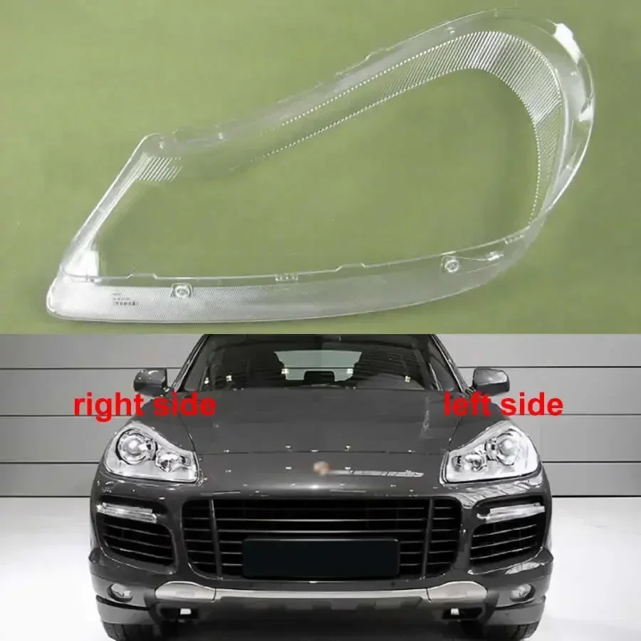 Dla Porsche Cayenne 2007 2008 2009 2010 Klosz reflektora Przezroczysta osłona reflektora Pleksi Wymień klosz lampy