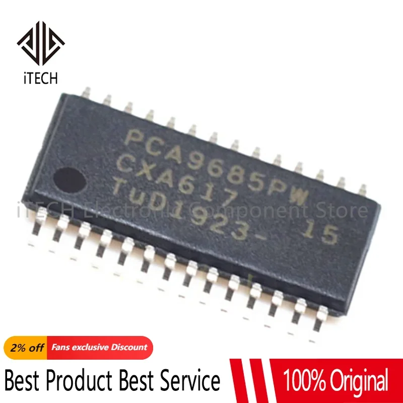 PCA9685PW Original and New TSSOP28 LED Display Driver Amplifier IC PCA9685