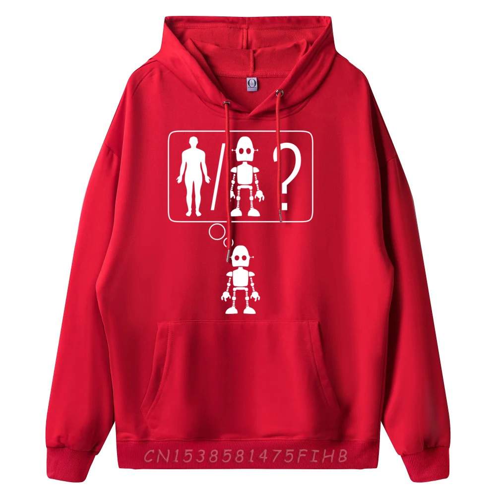 Special Artificial Life Robot Human Like AI Gift Long Sleeve Hoodies Crewneck Boyfriend Sweatshirts Funny Printed Clothes