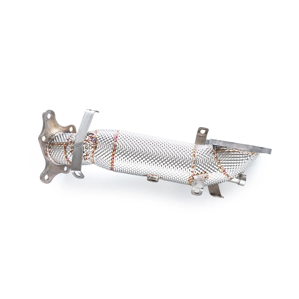

Customized 304 Stainless Steel Muffler For Honda Civic FL5 2.0T 2022-2024 Exhaust Downspout With Insulation