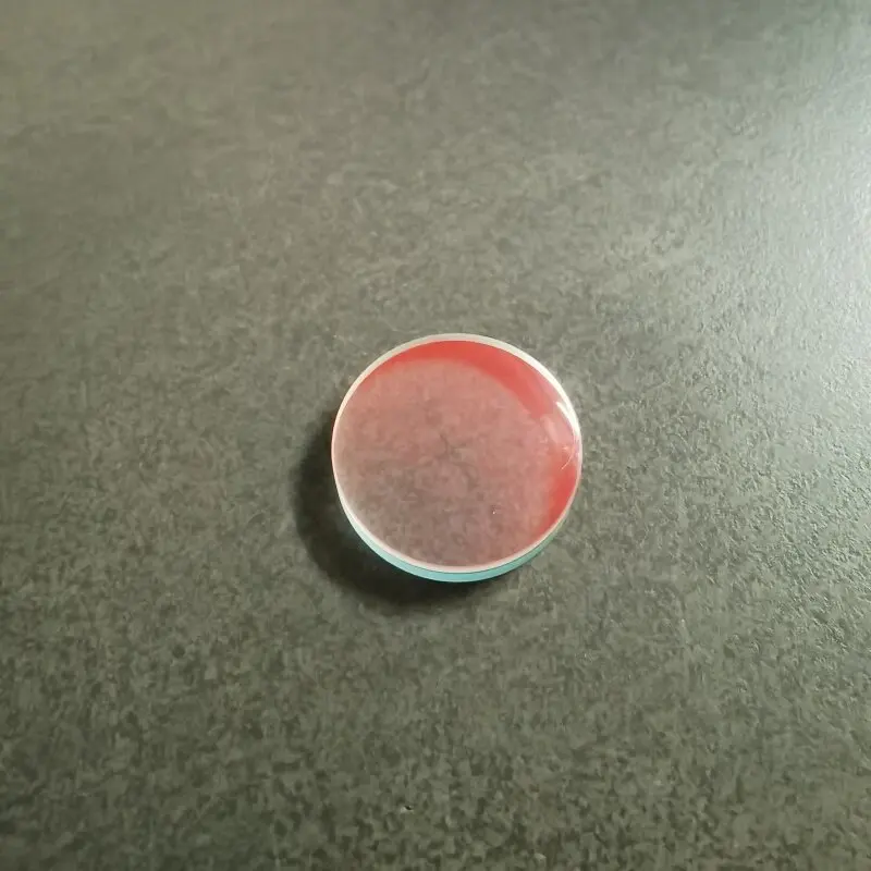 1PCS Optical Glass Plano-Convex Lens with Red Coating Diameters 21/28/29mm Focal Lengths 50/62/70mm Lenses