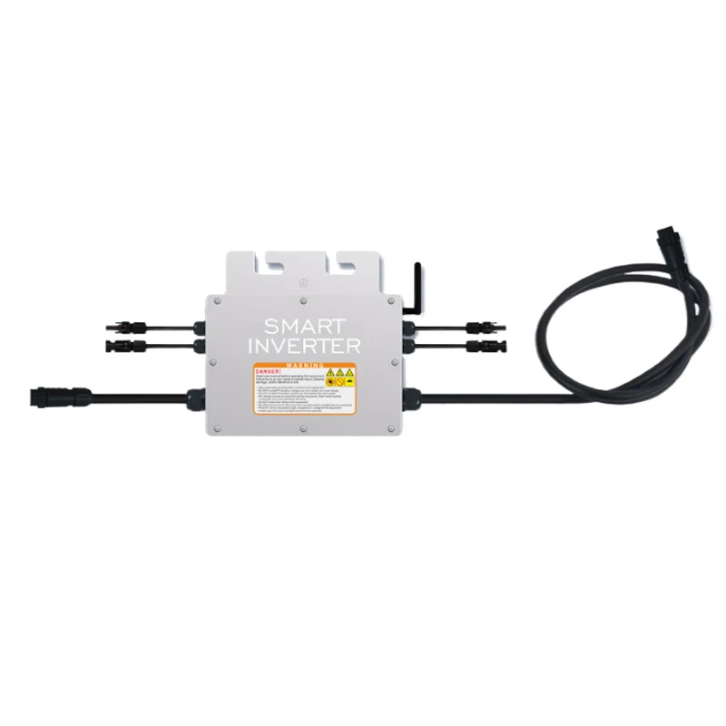 300W 350W 400W WiFi Version Neutral Grid Tie Solar Micro Inverter MPPT Tracking Waterproof  PV Power Equipment