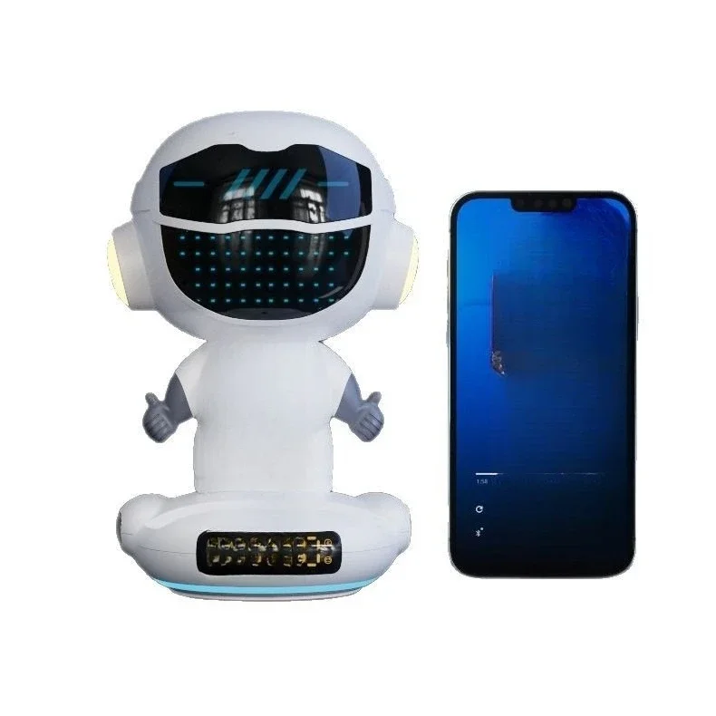 

Bluetooth-колонка с Wi-Fi, умная колонка-сумка, часы-будильник с атмосферной подсветкой