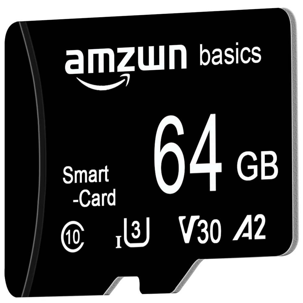 Amzwn ความเร็วสูง C10 SD การ์ด 128GB 64GB 32GB 16GB 8GB 4GB 2GB U3 A2 แฟลชการ์ดหน่วยความจํา Micro Tarjeta SD สําหรับโทรศัพท์