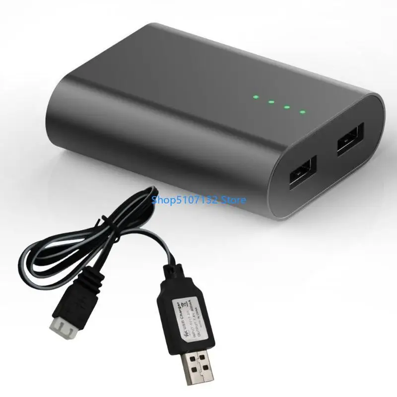 87HD محمولة 7.4 فولت شحن البطارية كابل USB إلى محول شحن ثلاثة حفرة
