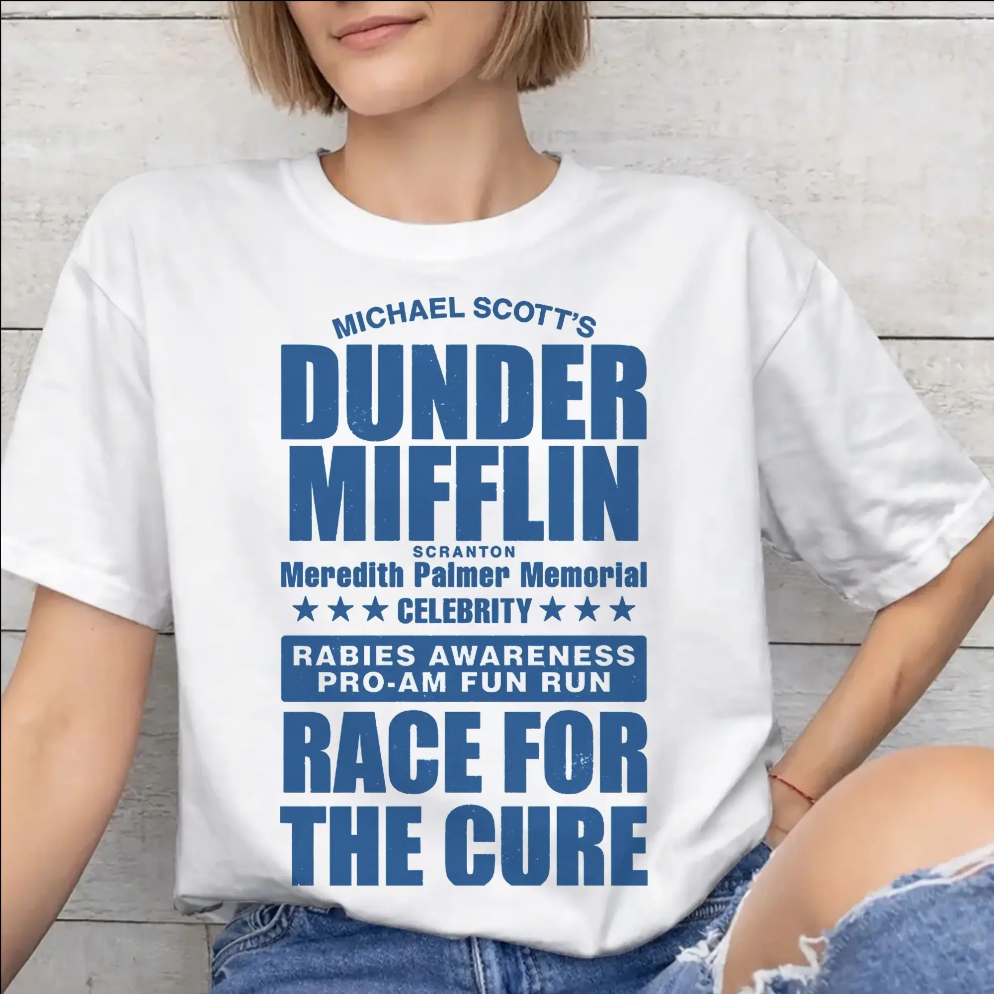 Dunder Mifflin Tee Shirt for Men Women Gift T Shirts  100% Cotton Clothes